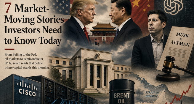 7 Market-Moving Stories Investors Need to Know Today