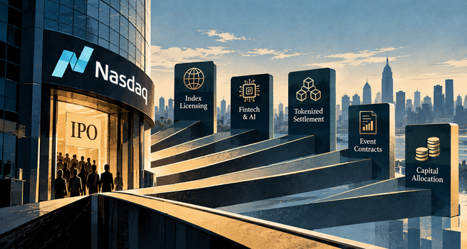 From IPO Boom to Digital Liquidity: Nasdaq's Five-Business Growth Story