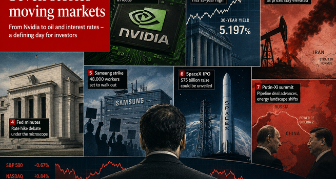 $350 Billion on the Line: 7 Stories Shaping Markets on Nvidia Earnings Day