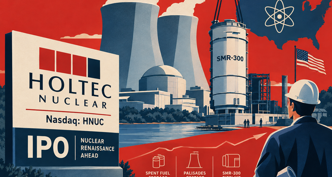 Holtec Nuclear Corporation (Nasdaq: HNUC) IPO: Betting Big on America’s Nuclear Renaissance