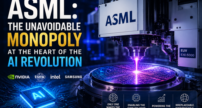 ASML: The Unavoidable Monopoly at the Heart of the AI Revolution