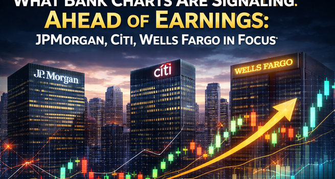 What Bank Charts Are Signaling Ahead of Earnings: JPMorgan, Citi, Wells Fargo in Focus
