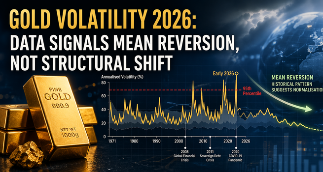 Gold Volatility 2026: Data Signals Mean Reversion, Not Structural Shift