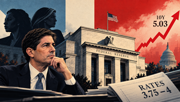 Fed Holds Rates at 3.75-4% as Two Officials Dissent for a Hike, December Odds Hit 85%